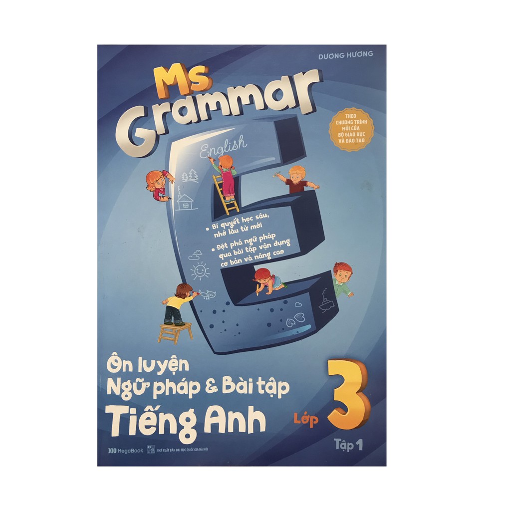 Sách - Ms Grammar ôn luyện ngữ pháp và bài tập tiếng anh lớp 3 tập 1