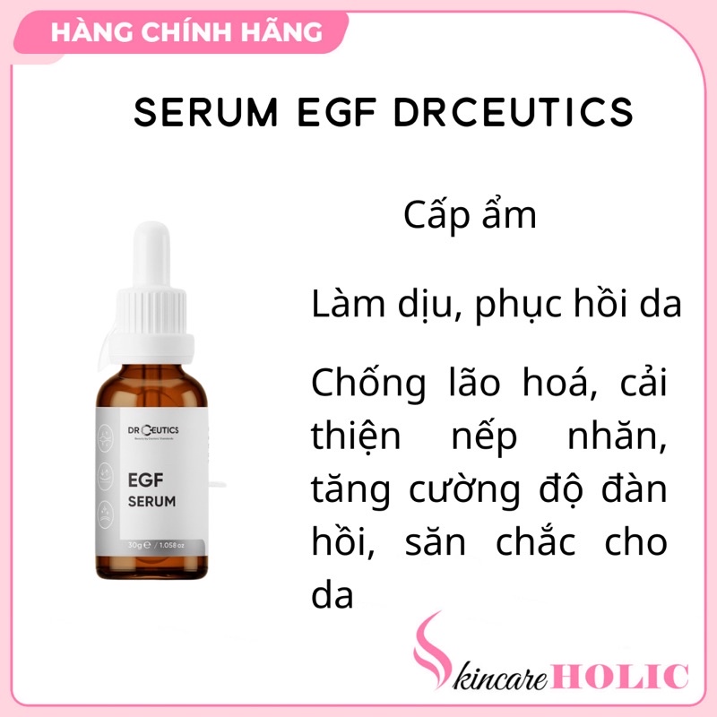 Tinh chất EGF DrCeutics Phục Hồi_Trẻ Hoá Da 30ml
