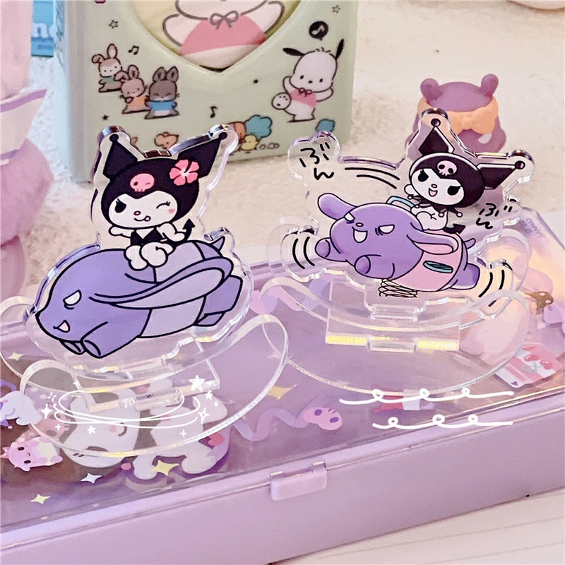 Standee Nhựa Mô Hình Mini Chân Đế Bập Bênh Kulomi
