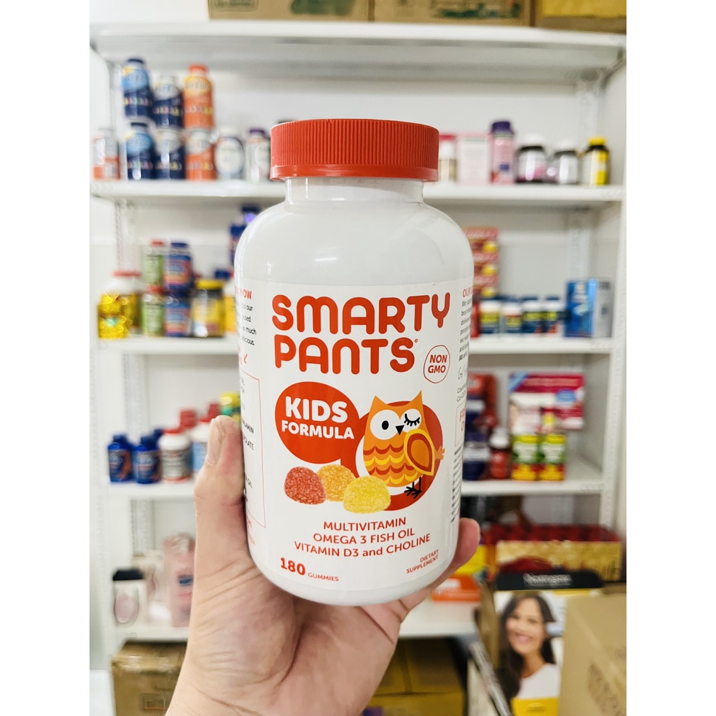 Kẹo dẻo vitamin Smarty Pants Kids cho bé 180 viên
