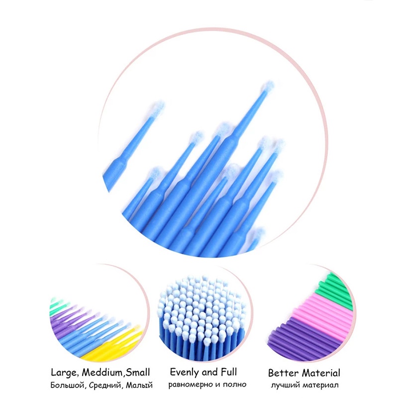 Hộp Tăm Bông Hai Đầu Siêu Mỏng Bằng Nhựa Dùng Một Lần