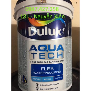 Chống Thấm màu DULUX  - W759 - Ghi Đậm hoặc Ghi nhạt 20KG