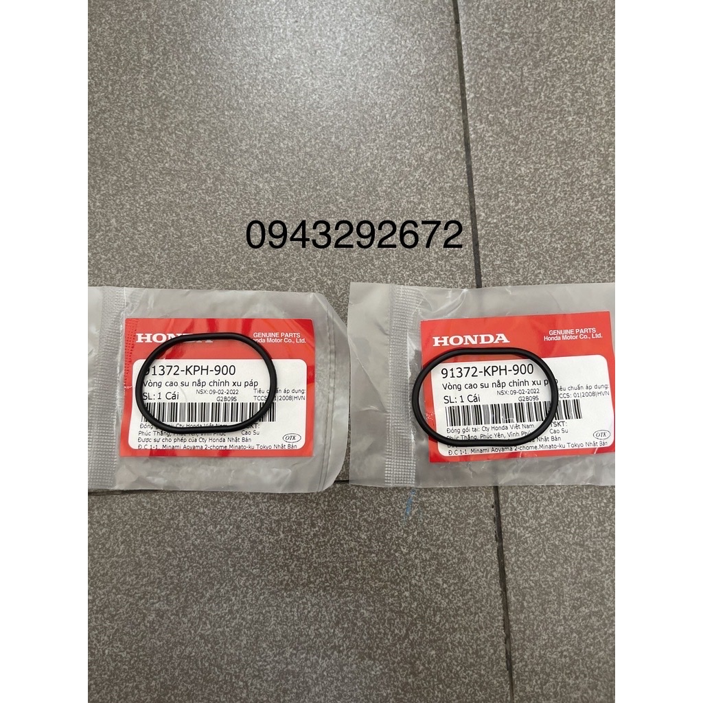 Vòng cao su nắp chỉnh xu páp Future 125 Honda