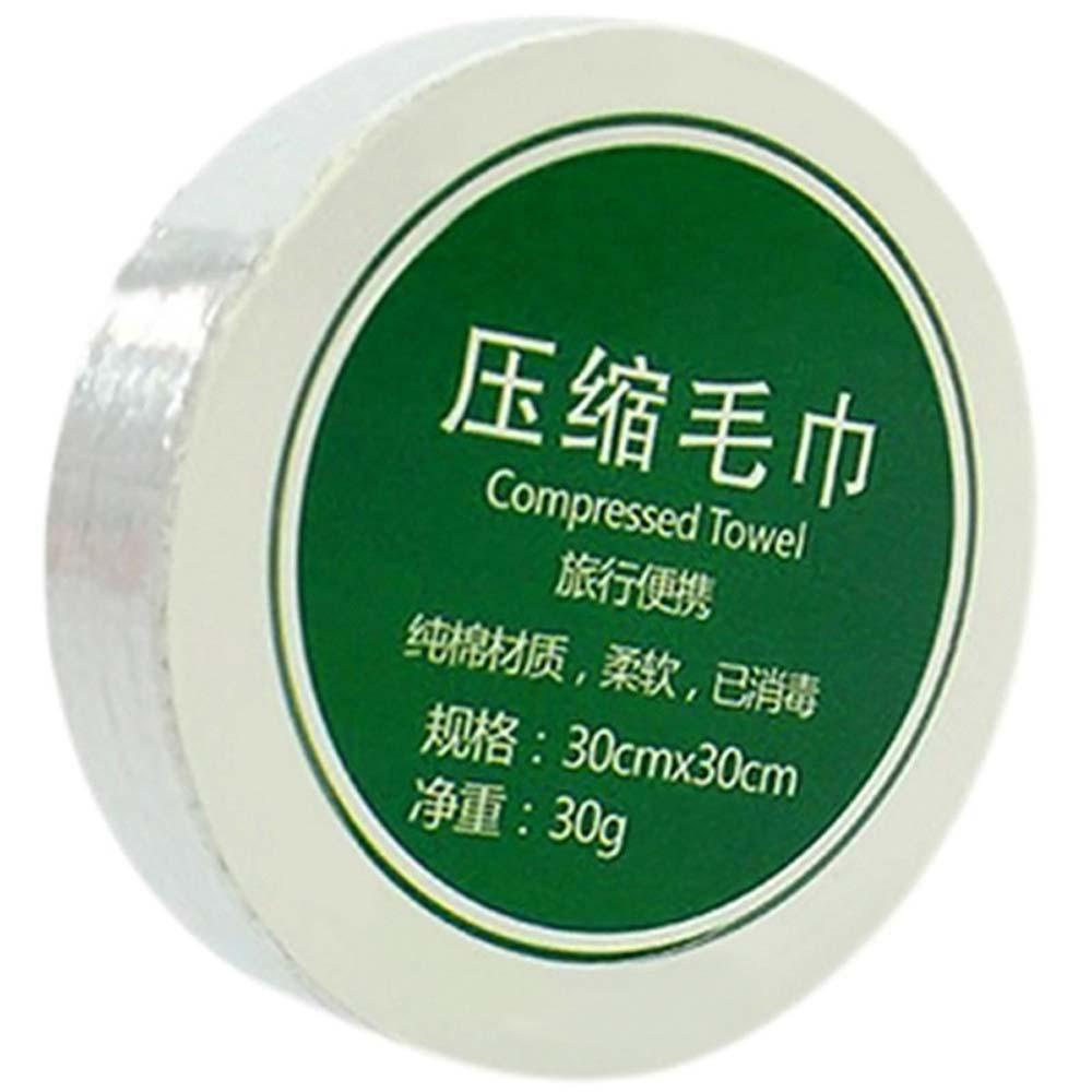 Khăn Lau Dạng Nén Chất Liệu Cotton Microfiber Dễ Mang Theo