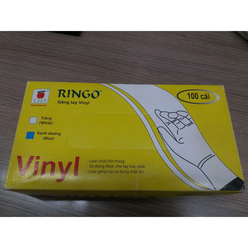 Găng tay Vinyl size M