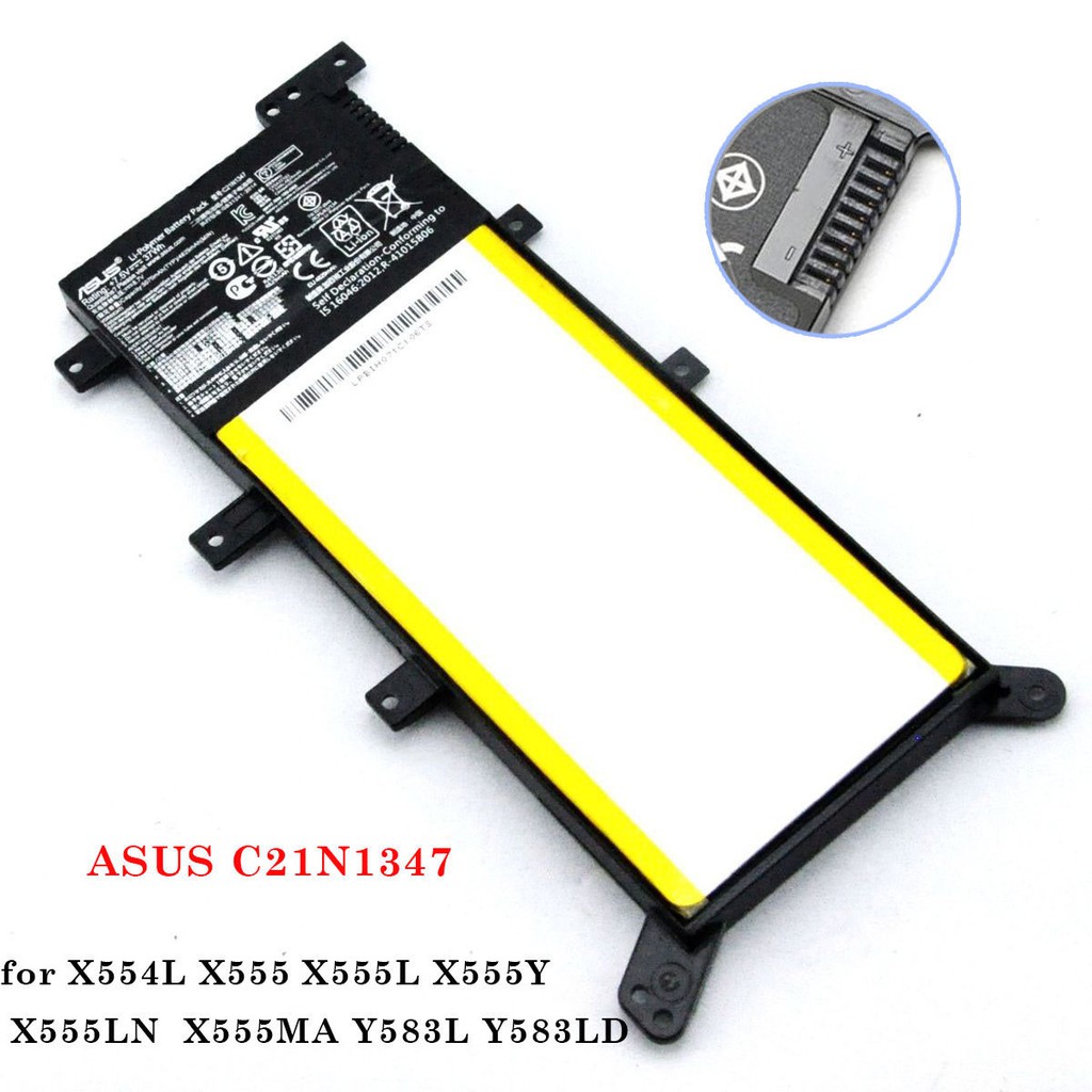 Pin laptop Asus K555 K555L K555Z W409L W519 W519L X551MA X552EA X552EP X552MD X552WE X554 X554L X555 X555L X555LA