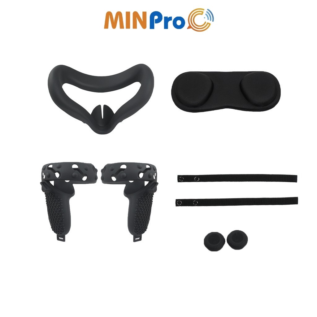 Bộ phụ kiện đệm bằng silicon chống mồ hôi bảo vệ tay cầm chơi game Oculus Quest 2 - MINPRO | BigBuy360 - bigbuy360.vn