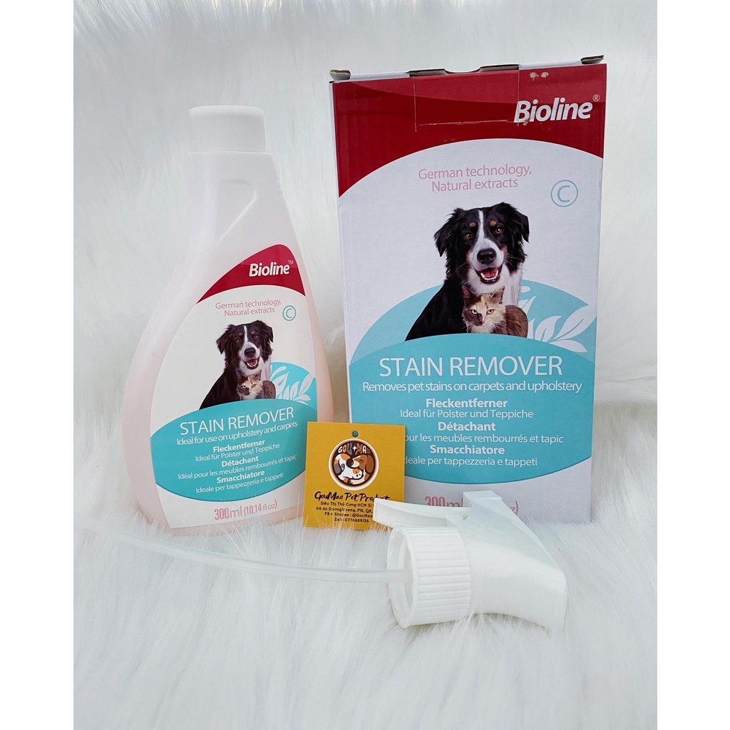 Xịt chuyên khử mùi và kháng khuẩn - BIOLINE - Goumao