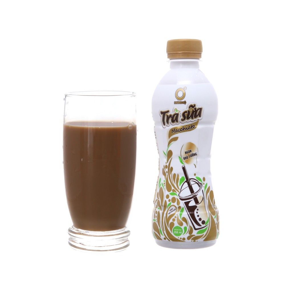 Thùng 24 chai trà sữa Macchiato Không Độ 268ml | BigBuy360 - bigbuy360.vn
