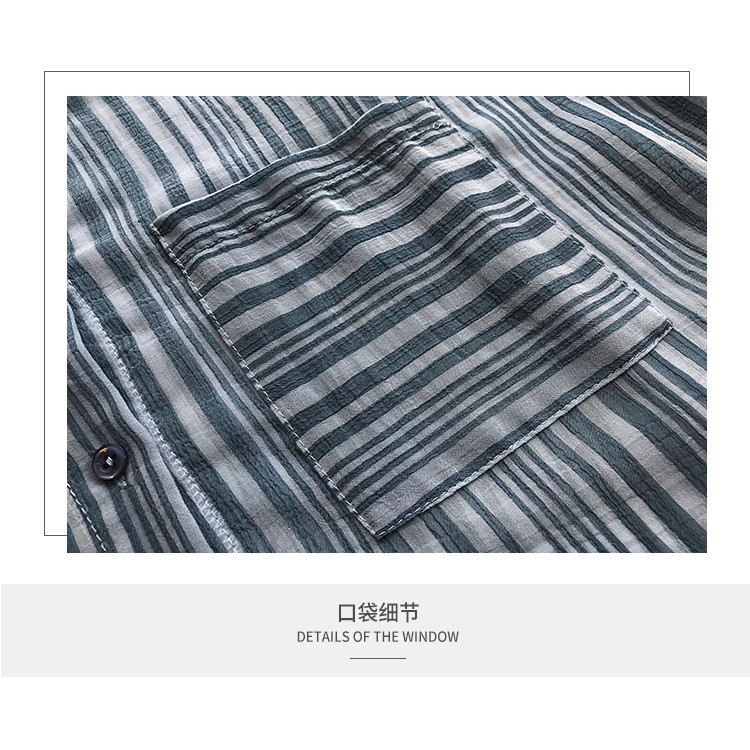 Áo khoác Chiffon sọc tay dài thời trang cho nữ | BigBuy360 - bigbuy360.vn