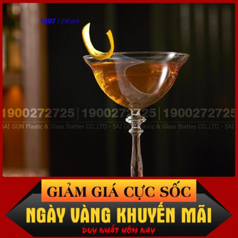 [HÀNG CAO CẤP] Ly Thủy Tinh Cao Cấp Vintage Gin Coupe 245ml | Nhập khẩu E.U