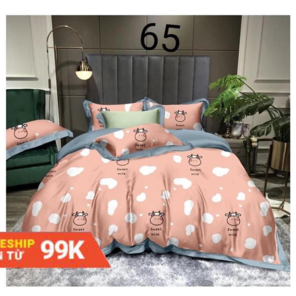 Drap giường Tencel 🎁MẪU MỚI🎁 Giảm 10k nhập [CHAN GA GOI] Chăn ga gối đệm lụa tencel cao cấp .