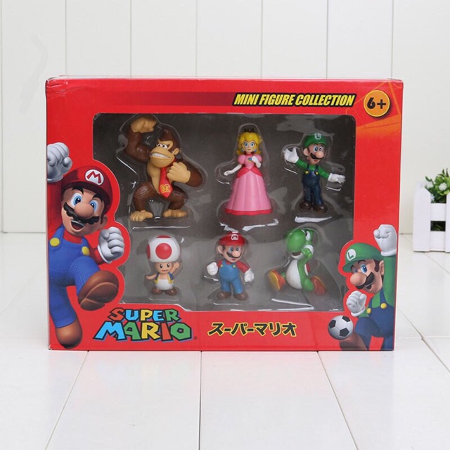 Bộ 6 mô hình mario