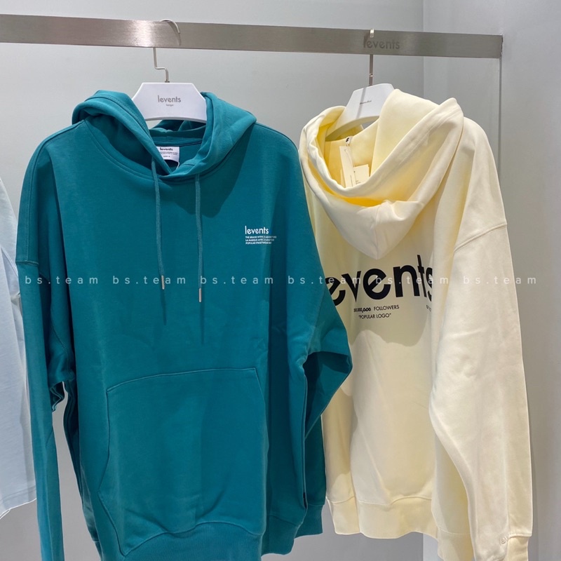 Áo 𝗵𝗼𝗼𝗱𝗶𝗲 𝗣𝗢𝗣𝗨𝗟𝗔𝗥 𝟭.𝟬 & 𝟮.𝟬 | LEVENTS® POPULAR LOGO HOODIE