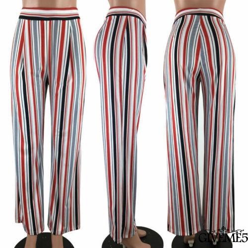 Quần ống rộng lưng cao thời trang công sở cho nữ