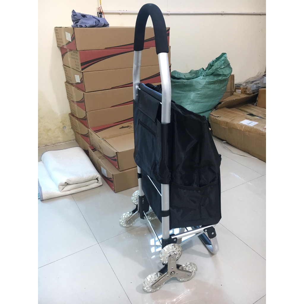 Xe kéo hàng kèm túi tiện lợi XDC03 mới