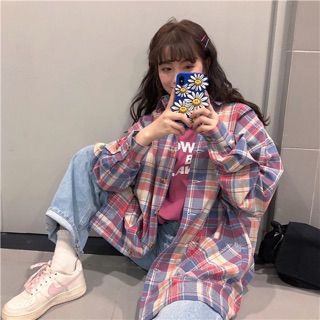Áo sơ mi nữ oversize