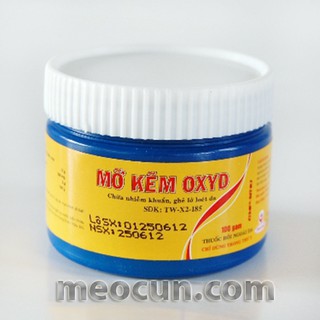 Thuốc mỡ kẽm oxyd trị ghẻ nấm chó mèo