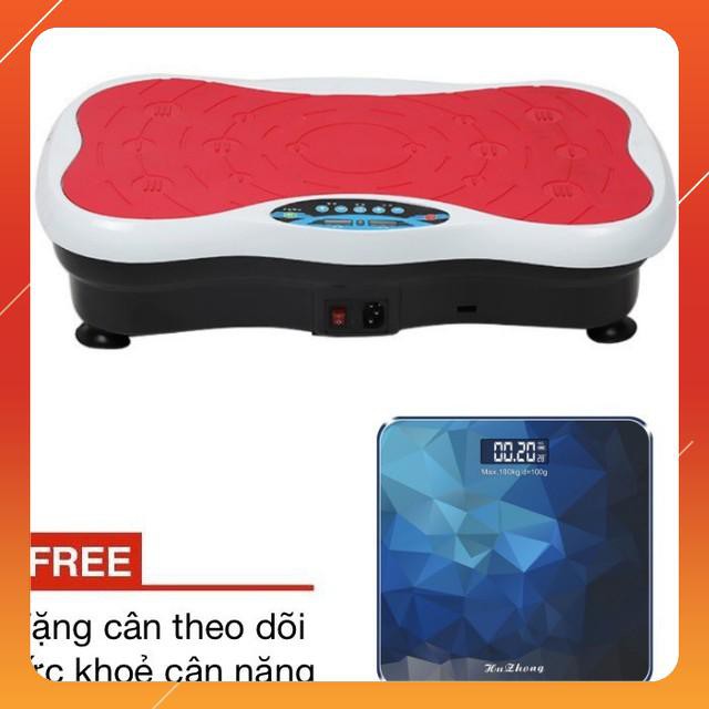 Máy massage giảm mỡ toàn thân tặng cân sức khoẻ cân nặng
