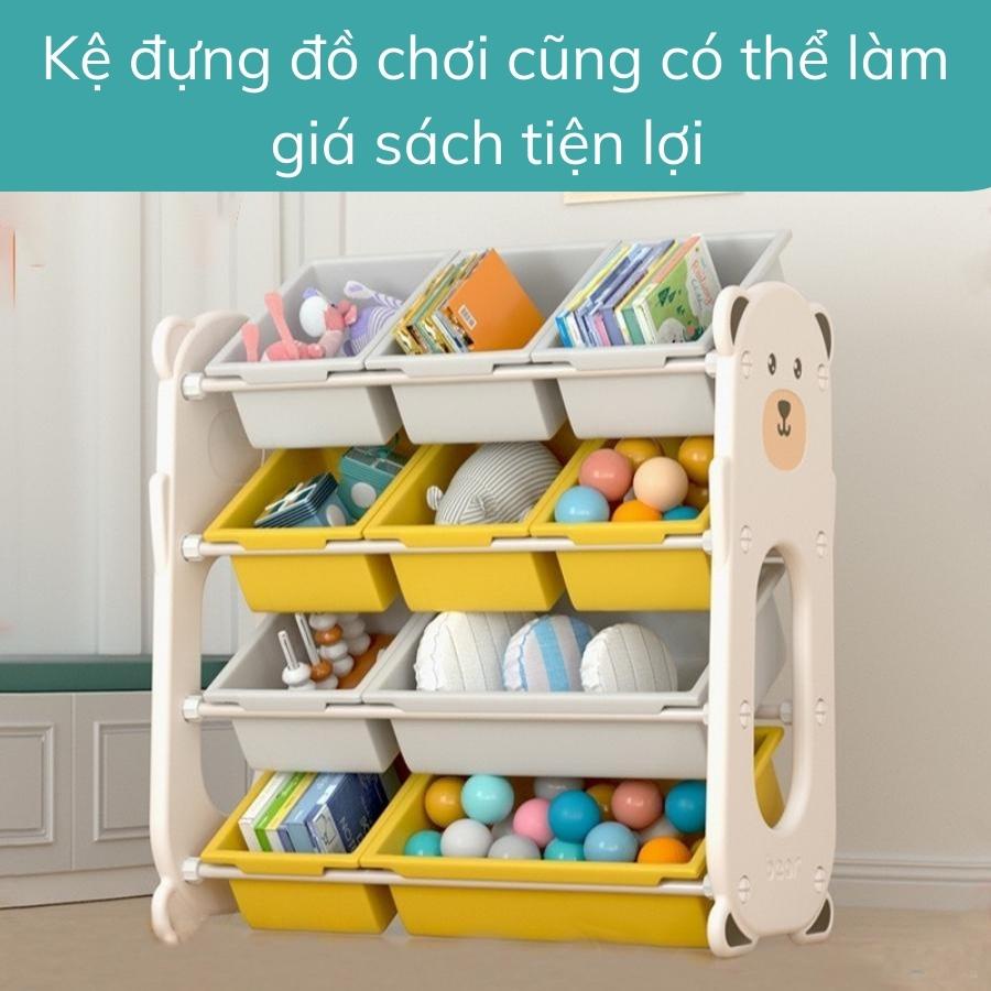 Kệ để đồ chơi cho bé, giá đựng sách, tiện lợi, gọn gàng cho cả gia đình