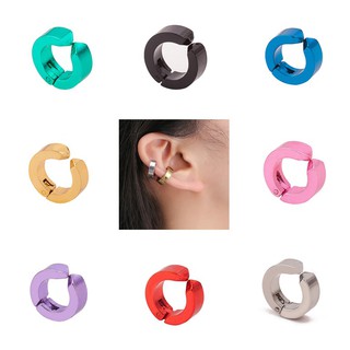 1 Khuyên Tai Nam Châm Bằng Thép Titan Thời Trang Cho Nam Nữ
