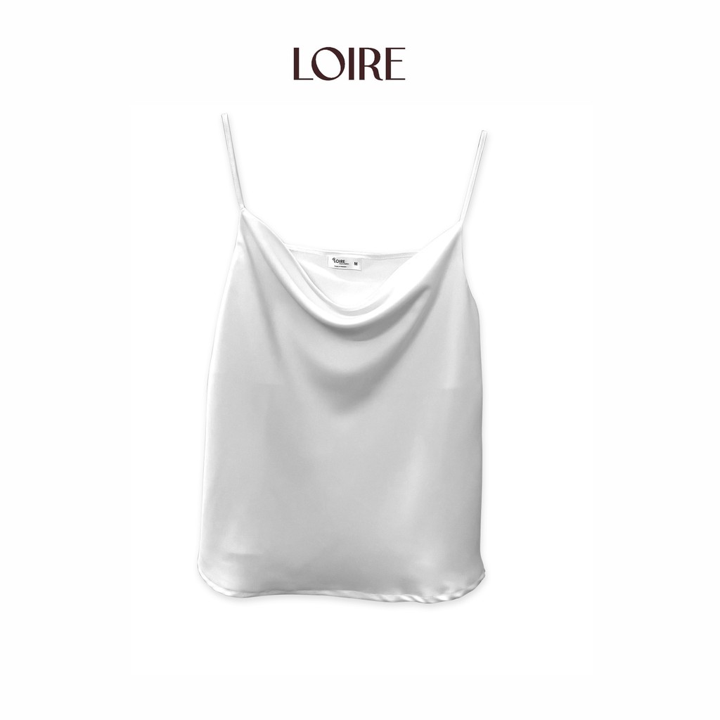 Áo Lụa 2 Dây Lụa Cao Cấp Loirechic LAL02 -2 Thiết Kế Cổ Đổ | BigBuy360 - bigbuy360.vn