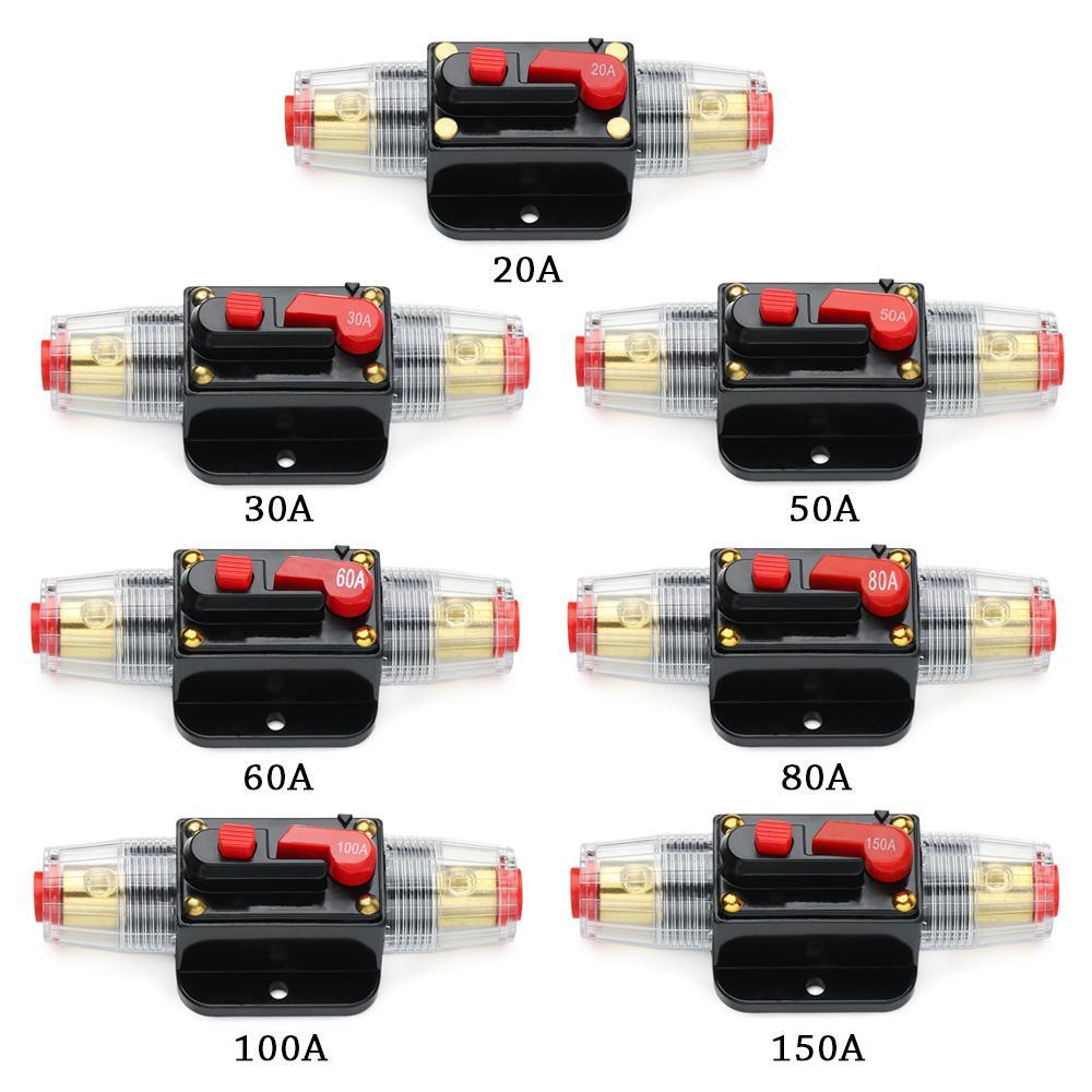 MYRONGVN Cầu Chì 20-150AMP 12V-24V Cho Xe Hơi