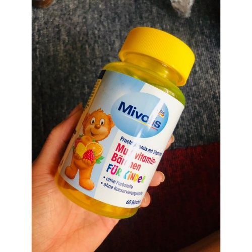 Kẹo gấu vitamin vị trái cây Mivolis Multivitamin Barchen 60 viên cho bé - Shop Melyca