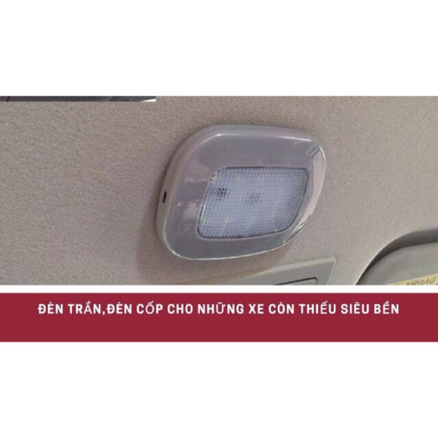 Đen LED gắn trần ,xốp xe