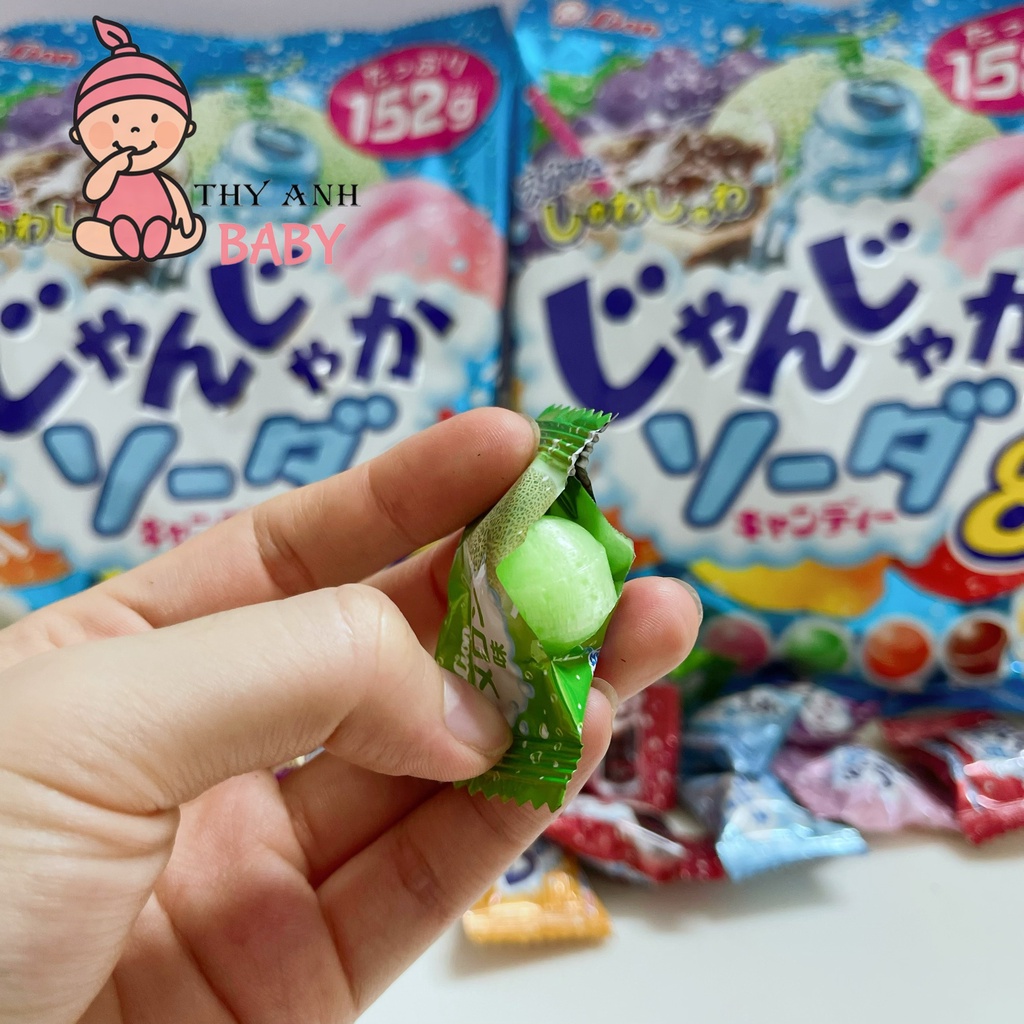 Kẹo Soda Trái Cây Lion Junka Nhật Bản 152g