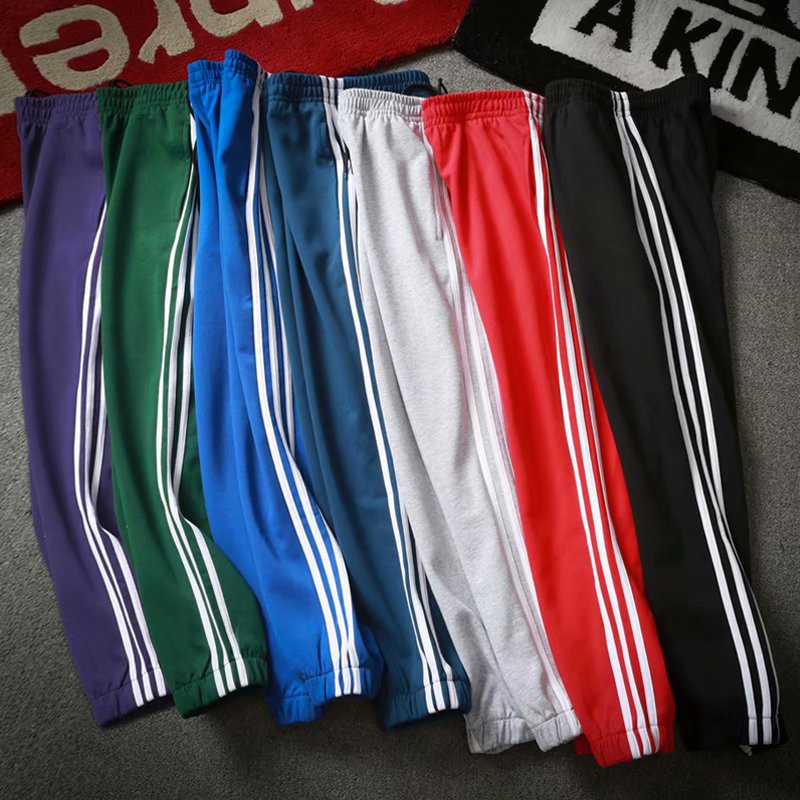 Men's fashion plaid sports pants