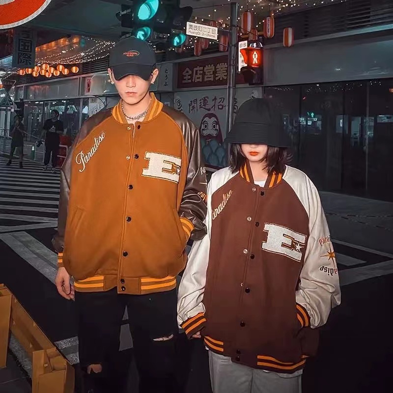 Áo Khoác Nam Bóng Chày oversize  Fashion Vintage Áo Khoác Bomber Bữ Bigsize Unisex Bomber Jacket