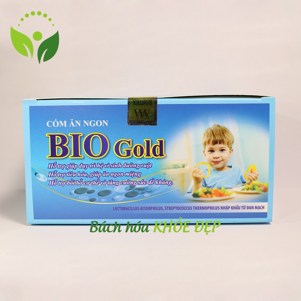 Cốm ăn ngon cho bé BIO GOLD Giúp bé ăn ngon, giảm táo bón, tăng cường miễn dịch - 20 gói [Cốm ăn ngon Bio Gold]