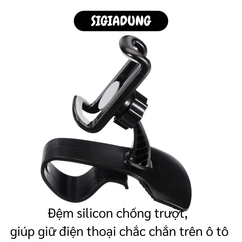 [SGD] Giá Đỡ Điện Thoại - Giá Đỡ Điện Thoại Trên Ô Tô Có Đế Kẹp Silicon, Xoay 360 Độ 6260