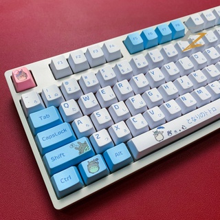 Keycap totoro 131 phím oem profile thick pbt | ezpc
