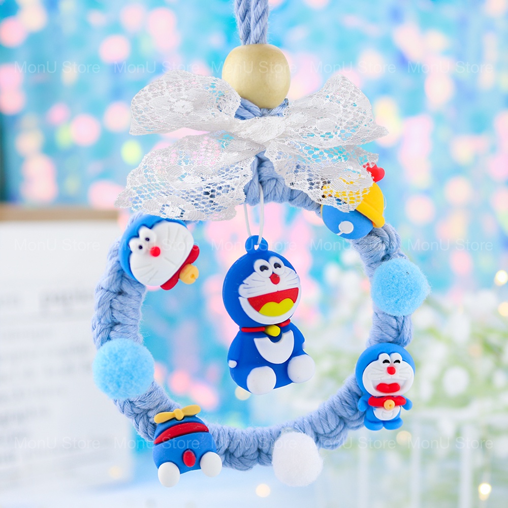Vòng may mắn, vòng chuông gió DORAEMON DOREMON dùng trang trí nhà, xe ô tô,... dễ thương cute MON0259 TooYoo