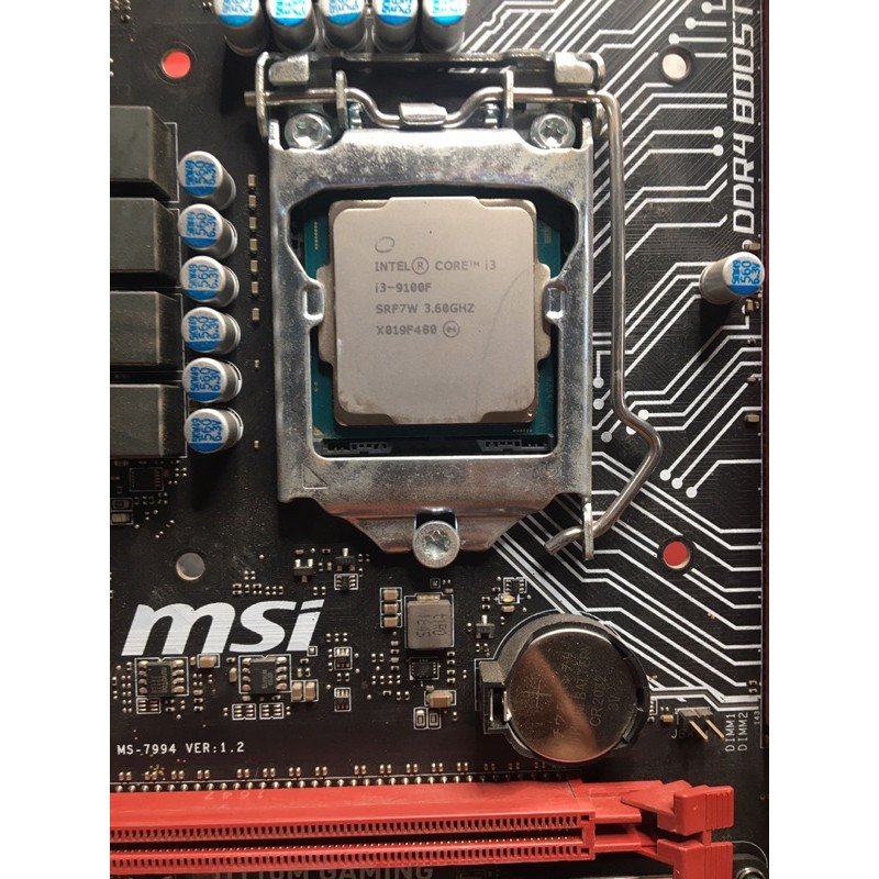 Cpu intel core I3 9100f