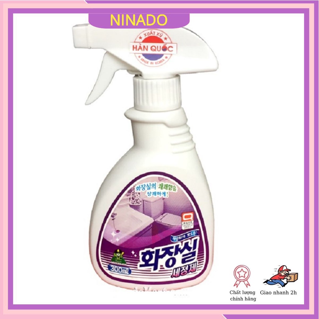 Chai tẩy vệ sinh toilet diệt khuẩn Sandokkaebi Hàn Quốc 300ml