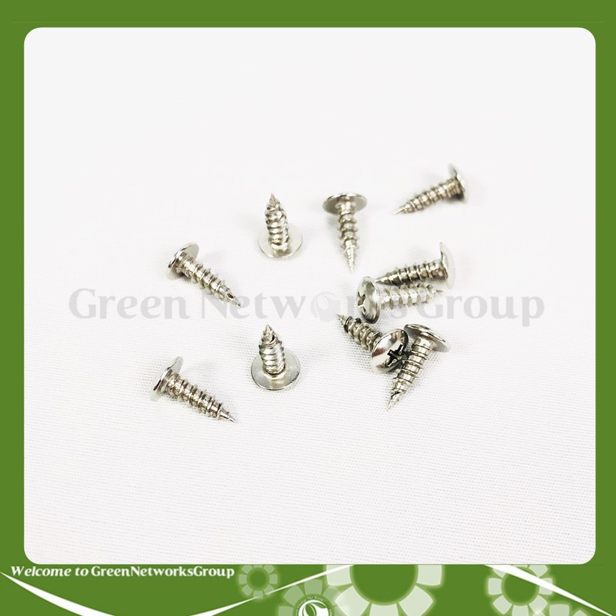 Bộ 10 Ốc Inox 5 ly 15 Xoắn gắn dàn áo Greennetworks