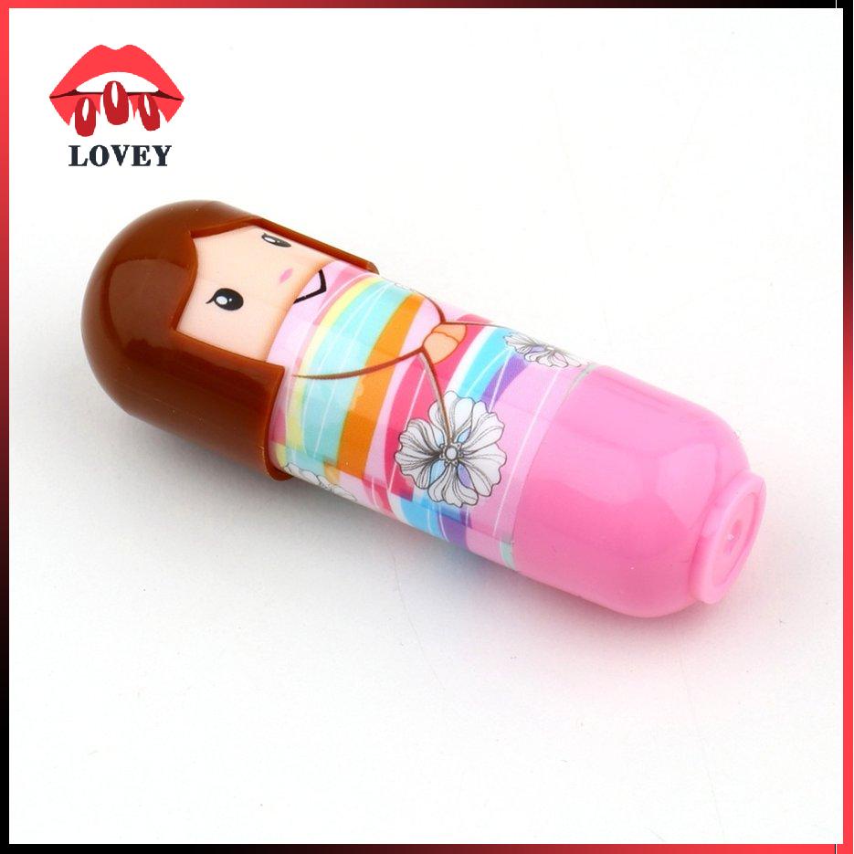 lovey★Lipstick Kimono Doll Cute Lovely Pattern Gift Lady Colorful Girl Lip Balm