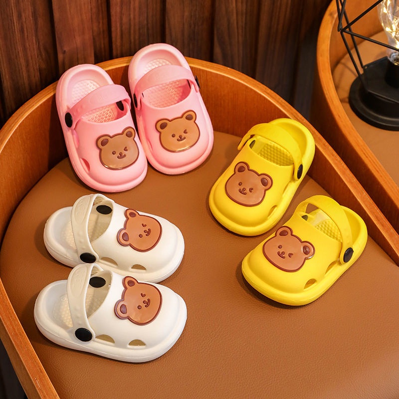 Dép Sandal Chống Trượt Họa Tiết Hoạt Hình Thời Trang Mùa Hè Cho Bé