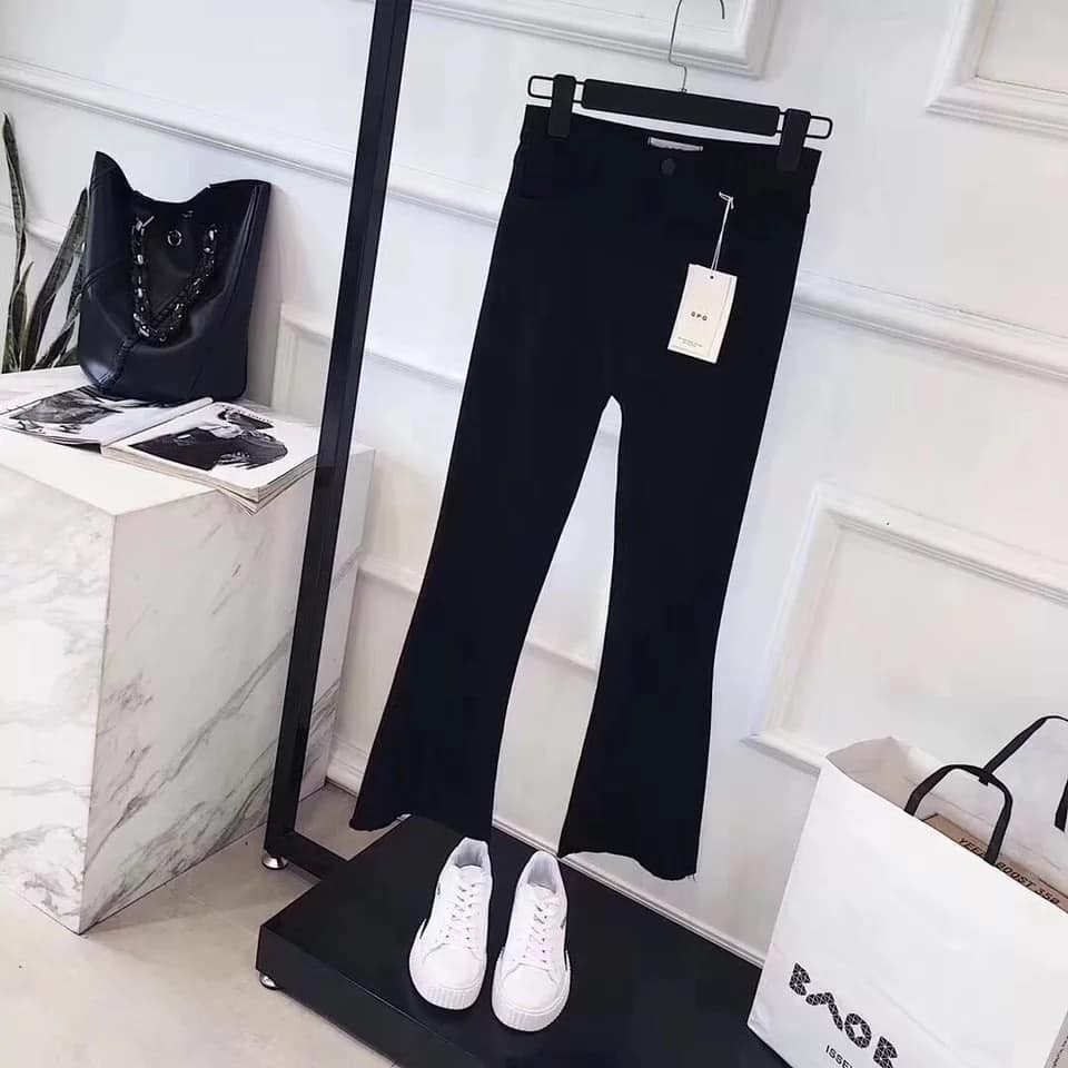 QUẦN JEANS LỬNG ỐNG LOE