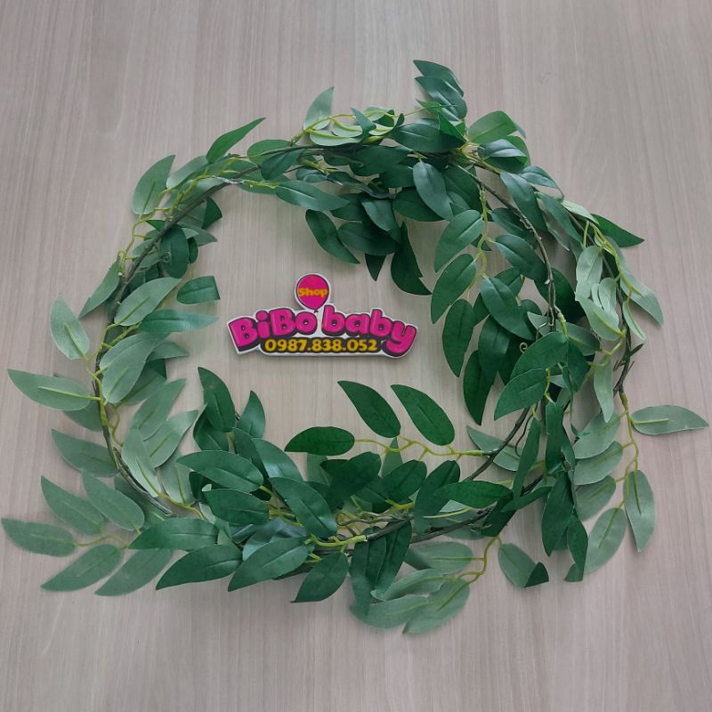 Dây lá bạch đàn (Olive), lá táo trang trí sinh nhật - BiBo baby