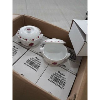 Thố 2 quai (miệng 11cm, cao 7cm, dung tích 350ml)