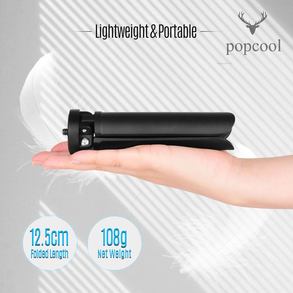 Giá Đỡ Ba Chân Mini Bằng Kim Loại 1 / 4 inch Cho Feiyu G5 / G6 / G6 Max / Vimble 2S / VLOG Pocket Zhiyun Crane2 / CRANE 4 | BigBuy360 - bigbuy360.vn