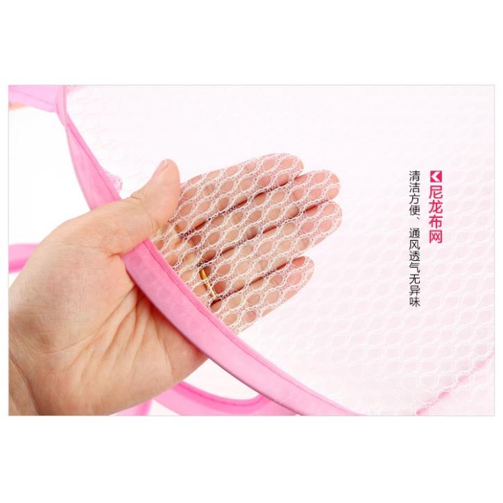 Giỏ Lưới Đựng Quần Áo, Đồ Dùng, Đồ Chơi Gấp Gọn Ngộ Nghĩnh