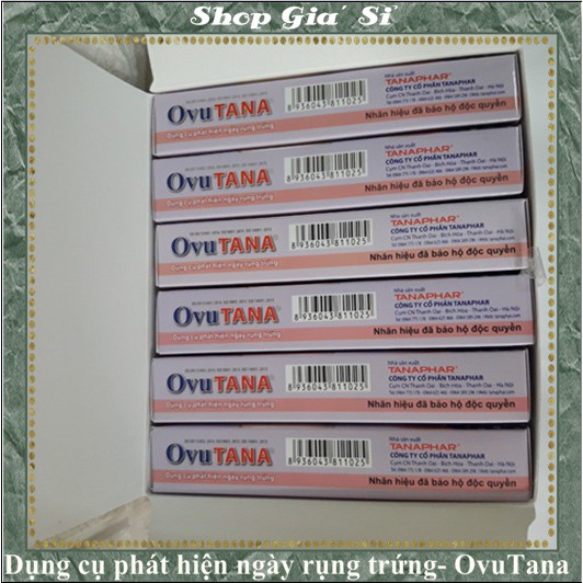 Combo 6 que thử rụng trứng Ovutana