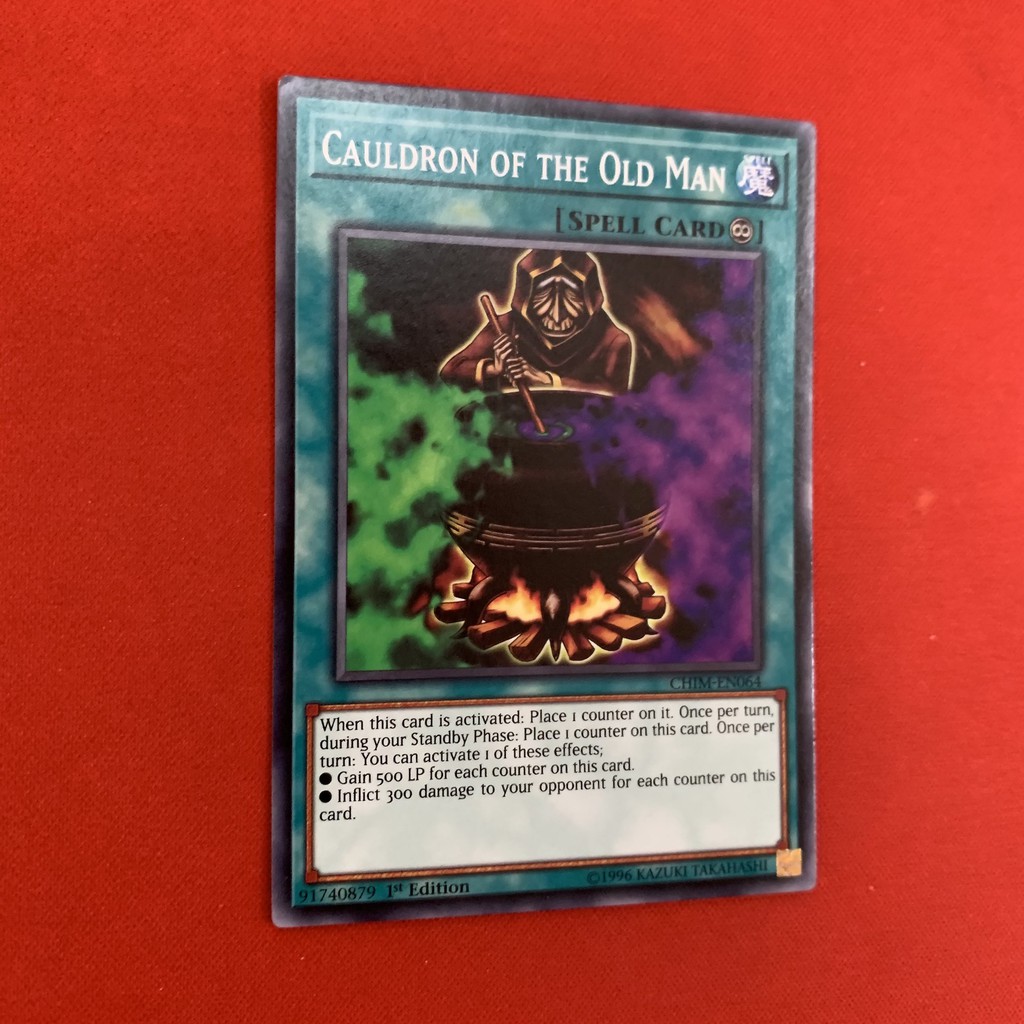 [EN-JP][Thẻ Bài Yugioh Chính Hãng] Cauldron Of The Old Man