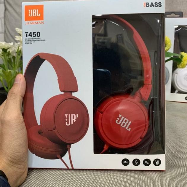 Tai Nghe Nhét Tai Jbl T450 T450 Siêu Bass Jbl T450 - Bc