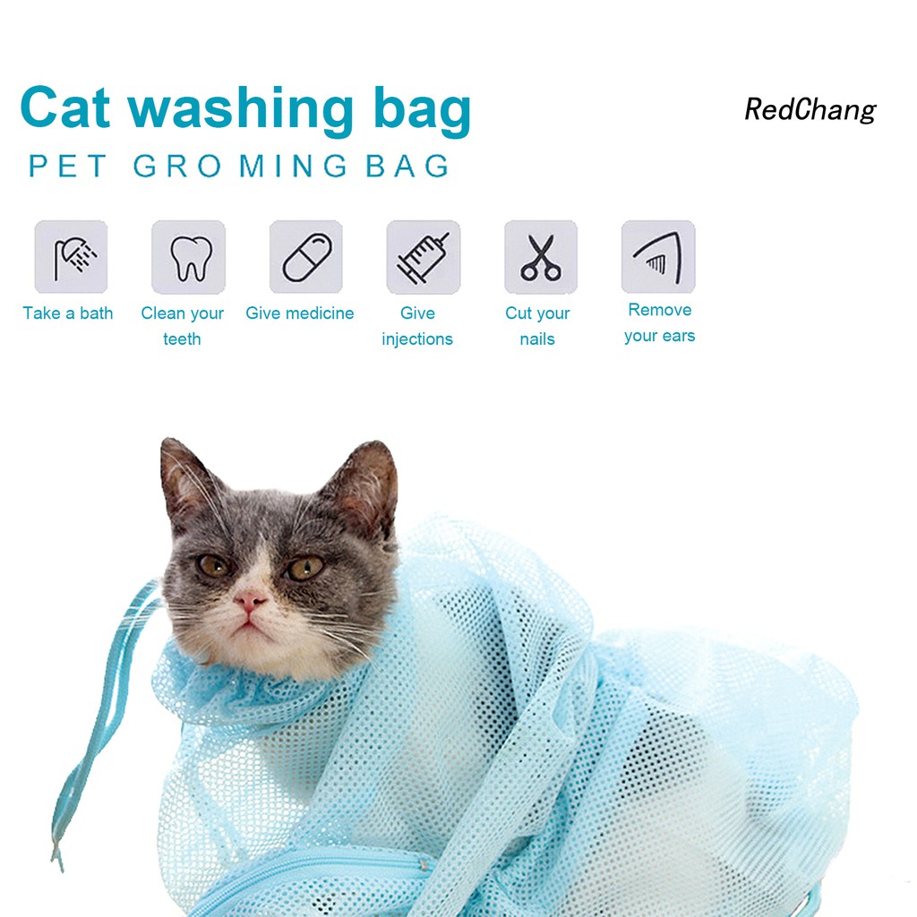 Túi Lưới Tắm Mèo Chống Trầy
